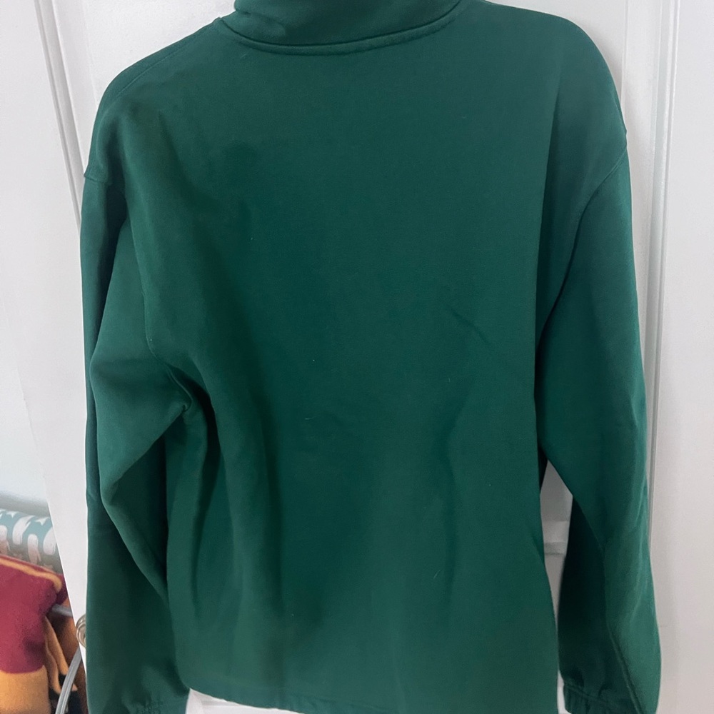 Adidas Original 3/4 Zip Sweatshirt 💚 - Picture 3 of 13